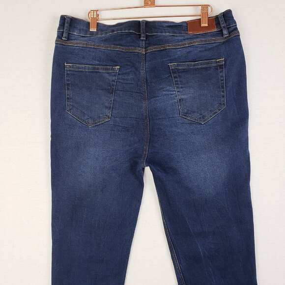 Bull-It Jeans Covec Blue Straight Jeans Motorcycle Protection Women’s size 16R - Picture 8 of 14